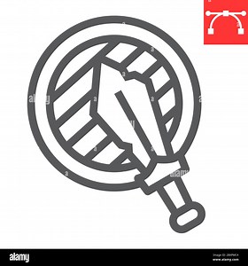 RPG game line icon, video games and battle, sword with shield sign vector graphics, editable stroke linear icon, eps 10 Stock Vector Image & Art - Alamy