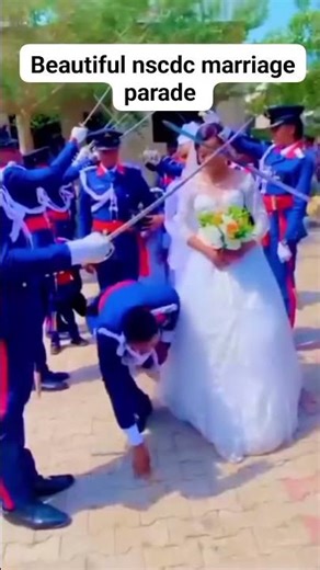 Military/paramilitary wedding