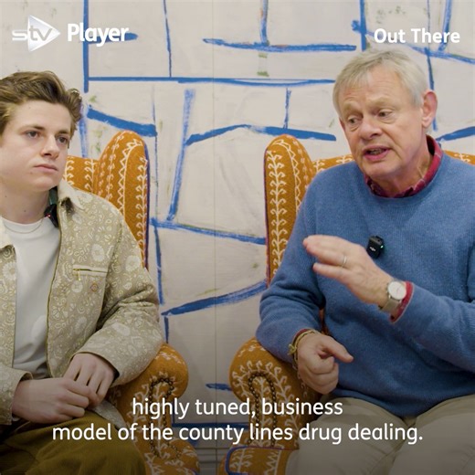 110K views · 2.3K reactions |  Martin Clunes and Louis Ashbourne Serkis tell us about new series Out There | STV | Facebook