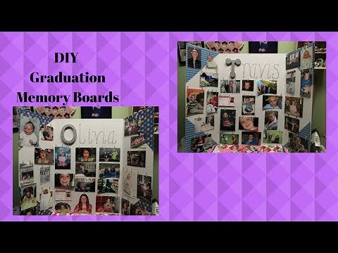 Graduates Memory Board DIY
