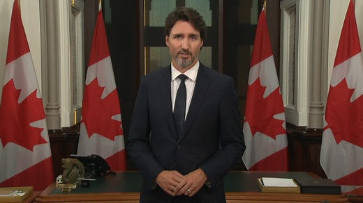 Justin Trudeau's full address