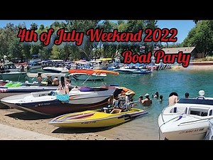 4th of July 2022 Boat Party Lake Havasu City Arizona Saturday Bridgewater Channel