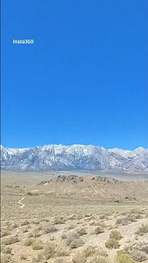 This video shows the Alabama Hills Scenic Area is vast #mansbestfriend #travel #insta360 #california