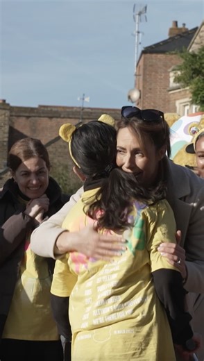 You’ve done it, Emily! 🎉🥹 Emily has cerebral palsy and after receiving support from BBC Children in Need, she was determined to help others 💛 She challenged herself to walk further than she’d ever walked, taking on The Long Walk in Windsor, with support from our very own Nikki Fox. In an emotional homecoming, Emily was met at the finish line by her friends and family, Alex Jones and a host of well wishers ✨ To donate to #TheOneShow Challenge Squad in support of BBC Children in Need 2024 Appea
