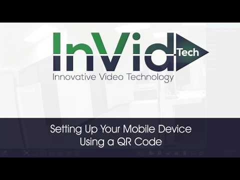 Setting Up Your Mobile Device by QR