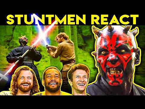 Stuntmen React to Bad & Great Hollywood Stunts 46