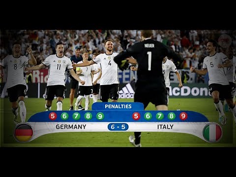 Euro 2016: Germany - Italy 1:1 (6:5) Penalty Shootout - POLISH COMMENTARY!