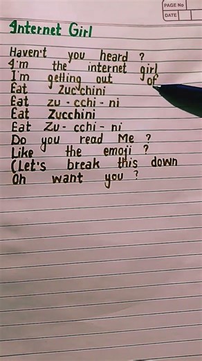 Internet Girl #song#english #song#with#lyrics#shorts#video♥️