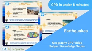 Video 7 Physical Geography CPD Earthquakes