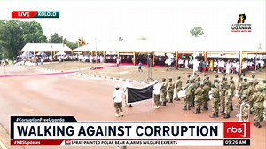 VIDEO: President Museveni shows that he is still fit to kick corruption out of Uganda. Stream LIVE: nbs.ug/live #CorruptionFreeUganda #NBSUpdates | NBS Television