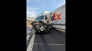 2 dead after car going wrong way collides with two trucks on I-84 in Manchester