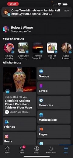 Finding your code generator in the Facebook app
