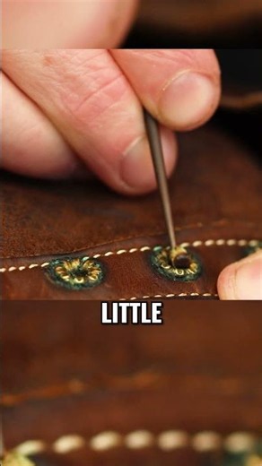Picking out the GRIME from these 30+ old eyelets!!
