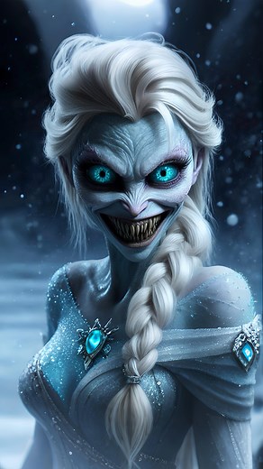 Mad Technologies on Instagram: "Horror versions of the Frozen characters #scary"