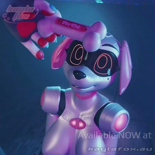 Poo-Chi - Robo Dog trailer #furry