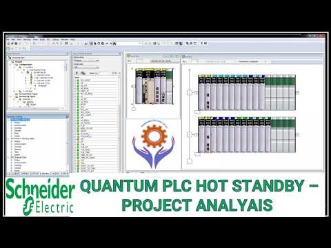 SCHNEIDER QUANTUM PLC HOT STANDBY –PROJECT ANALYAIS | Unity Pro XL Advance level #schneiderelectric