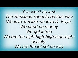 Alphaville - Jet Set Lyrics