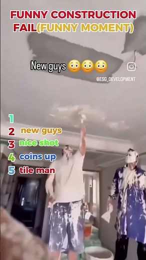 FUNNY CONSTRUCTION FAIL(These guys is so funny)😂 #shorts #funny #construction