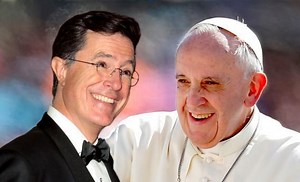 Move Over, Scalia. Stephen Colbert Is Now America’s Catholic.