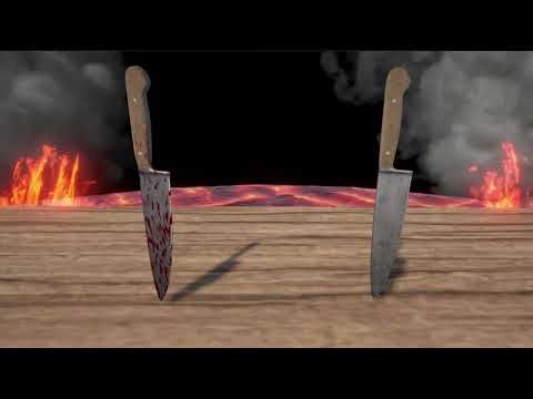 Kitchen Knife 3D Model Unity and Blender Free