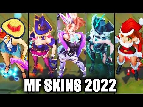 ALL MISS FORTUNE SKINS 2022 | League of Legends