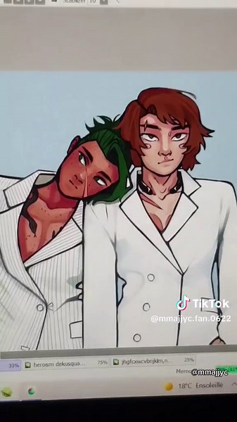 after 3 years, he stops screaming but still ends up wresling w- deku #myheroacademia #anime