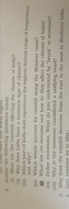 What are Jet streams and how do they affect the climate of Indi... | Filo