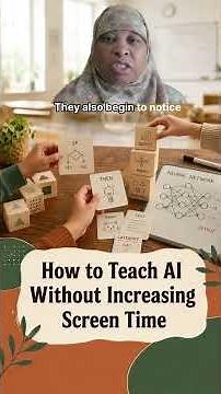 How to Teach AI Without Increasing Screen Time
