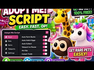 “Adopt Me Spawn Script EXPOSED! 🐉🐶 All Pets Unlock!”