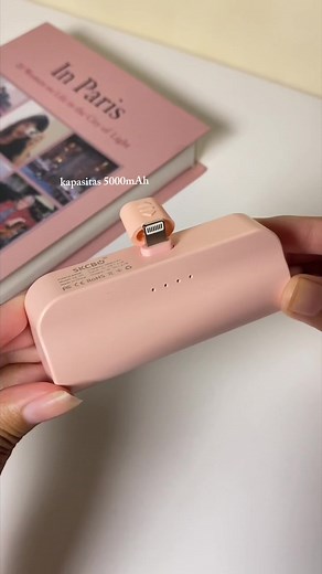 power bank miniii super cute🤏🏻💖 #powerbank #mini #fyp