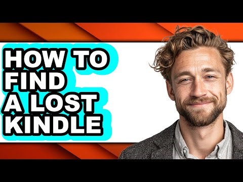 How to Find a Lost Kindle (updated)