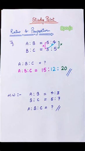 Study Point Maths Tutorial | "Ratio and proportion mastery! 📊🔑 Solve basic problems, understand equivalent ratios, and tackle proportions with confidence! 📝👍 Practice... | Instagram