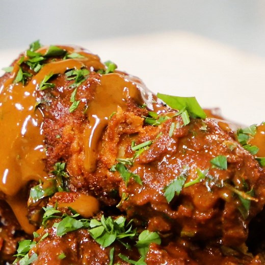 776K views · 170 reactions | Fried chicken made with chocolate sauce?! Marcus Samuelsson we HAVE to try this one out. | Cocoa Butter | Facebook