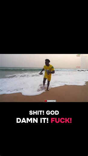 @IShowSpeed catches crabs 🦀 on the beach in Benin 🇧🇯 #benintiktok #foryoupage #ishowspeedclipz #ishowspeed #viral