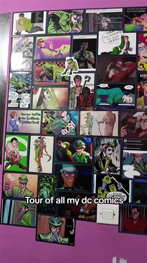 Ijust realised I forgot to add some comics but that's fine I guess 😭 #fyp #theriddler #riddler #edwardnygma #batman #dc #dccomics