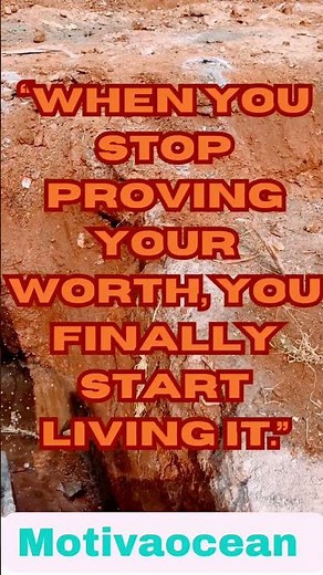 "Stop Proving Your Worth: Start Living It! 🌟"