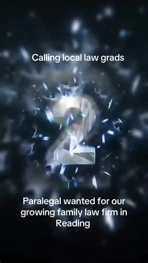 Another paralegal vacancy has arisen for our growing family law firm. A training contract would be considered after a year. Strong academics a must, as well as passion and team spirit. Local candidates preferred and must be able to drive #paralegal #trainingcontract #lawyersoftiktok #career #fyp