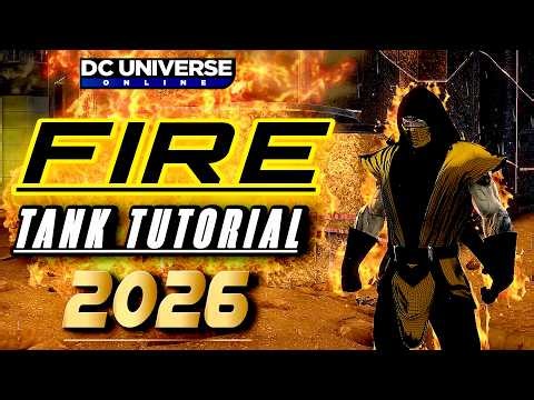 DCUO Fire Tank Tutorial 2026