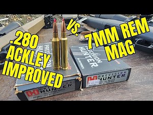 .280 Ackley Improved vs. 7mm Rem Mag ELD-X Chronograph