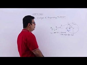 Motion Analysis of Reciprocating Mechanism Video Lecture | Theory of Machines (TOM) - Mechanical Engineering