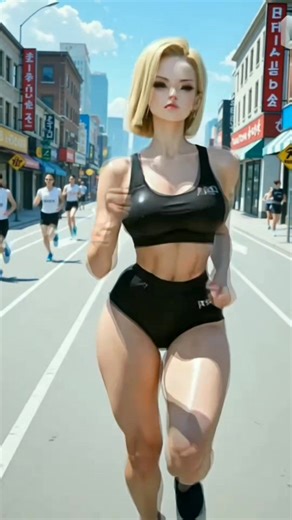 Android 18 #android18 #dragonball #waifu | Anima Ai