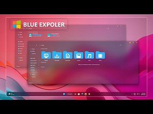 The Best Acrylic Theme for Windows 11 | Make File Explorer Transparent Tutorial