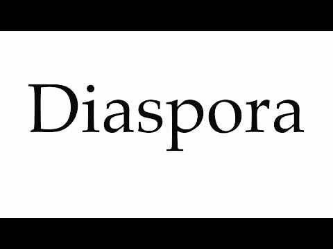 How to Pronounce Diaspora