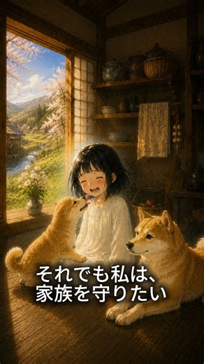 童話「座敷童ユキコ。静かな奇跡の物語」～第一話：誰にも見えない少女（名場面1）