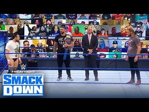 Edge, Roman Reigns & Daniel Bryan in Triple Threat Match at WrestleMania | FRIDAY NIGHT SMACKDOWN