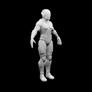 ARK Survival Evolved Gen2 Tek suit (female)