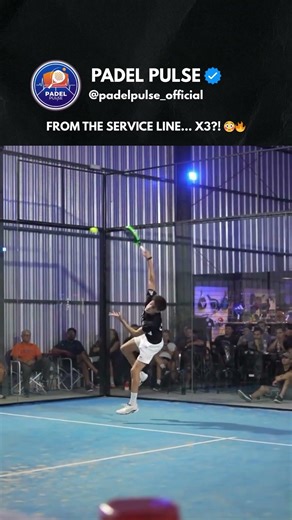 FROM THE SERVICE LINE… X3?! 😳🔥