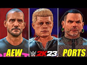 WWE 2K23: Insane Mods Ported From AEW Fight Forever!