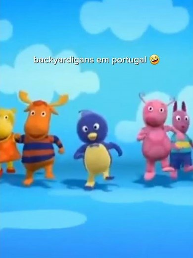 abertura de backyardigans em portugal 😂