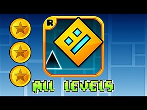 Geometry Dash 2.11 ALL SECRET COINS - All Levels 1-21 [100%]